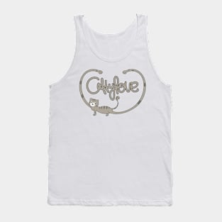 Cute cat pet moment Tank Top